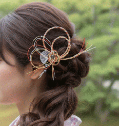 成人式・卒業式を彩る豪華水引髪飾り　20260107-1