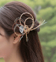 成人式・卒業式を彩る豪華水引髪飾り　20260107-1