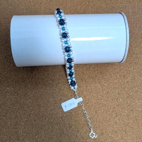 ブレスレット　ブルー　201019-0003