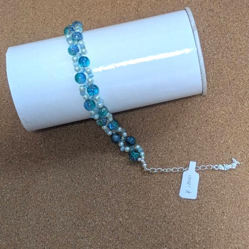 ブレスレット ブルー　201019-0017