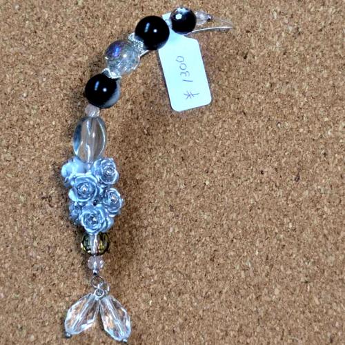 黒+シルバーイヤーフック　201019-0059