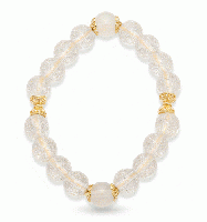 マルチカラーブレスレット　粉雪&爆裂　白　201019-0032