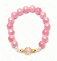 マルチカラーブレスレット　ピンク　201019-0043
