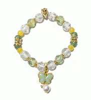 マルチカラーブレスレット　イエロー　251217-0001