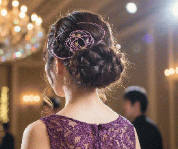 水引髪飾り 華やか振袖アップスタイルからドレスまで 伝統工芸をモダンに楽しむ　20251224-3