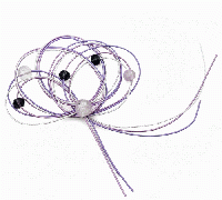 【水引×パール】藤色の彩り 華やぎ水引髪飾り　20251224-4