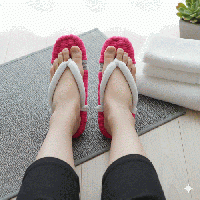 【手編み】ふっくら柔らか 布草履 丸洗いOKで清潔なルームシューズ　Z0001